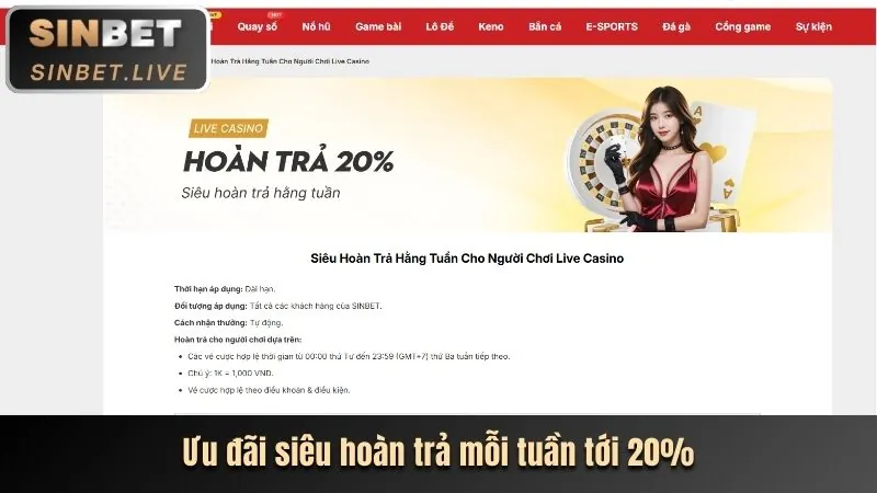 Hình ảnh hoàn trả tiền cược thể thao hàng tuần tại 555win12 code